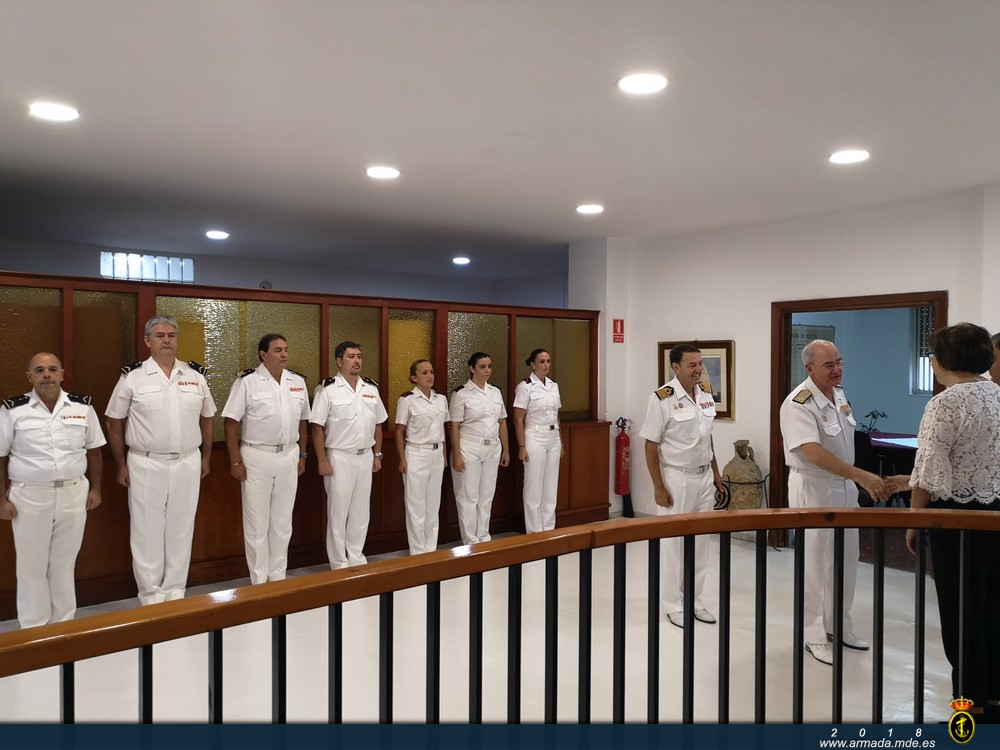 AJEMA visita unidades de la Armada en Cádiz y Ceuta